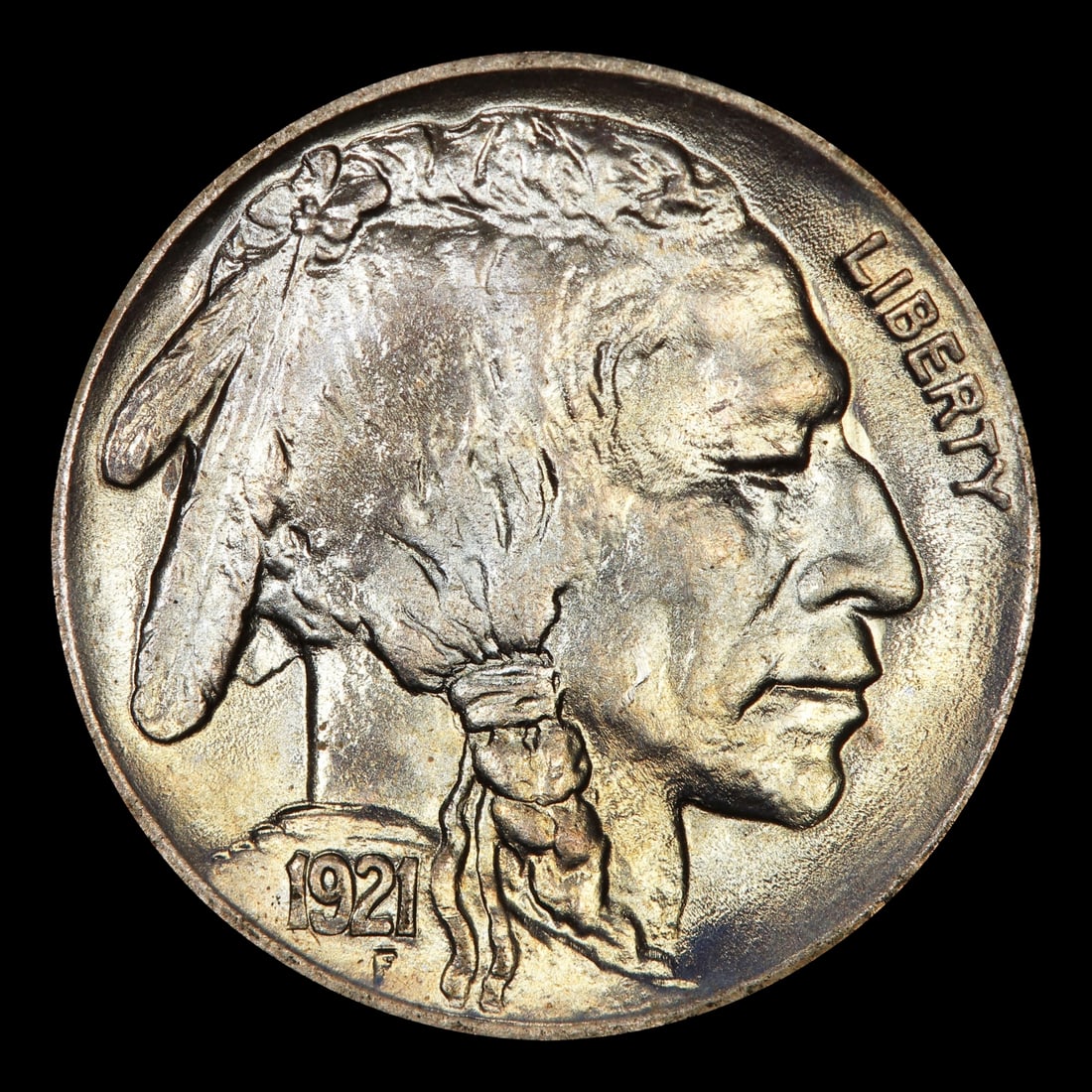 1921-p Buffalo Nickel Near Top Pop! 5c ms67+ SEGS - 2