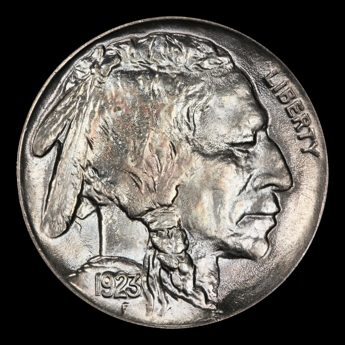 1923-p Buffalo Nickel 5c Grades ms65 - 2