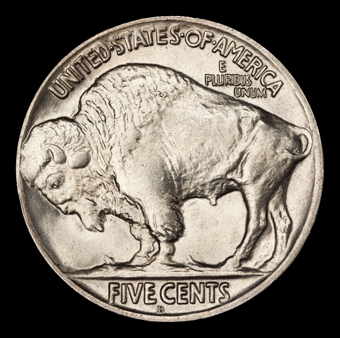 1924-d Buffalo Nickel Near Top Pop! 5c ms65+ SEGS - 3