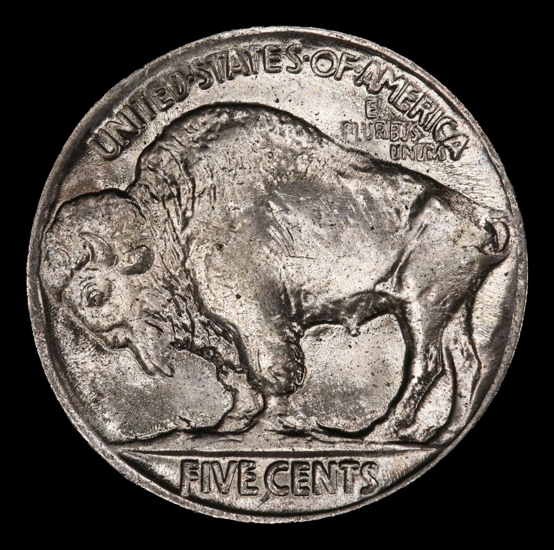 1924-p Buffalo Nickel Near Top Pop! 5c ms66+ SEGS - 3