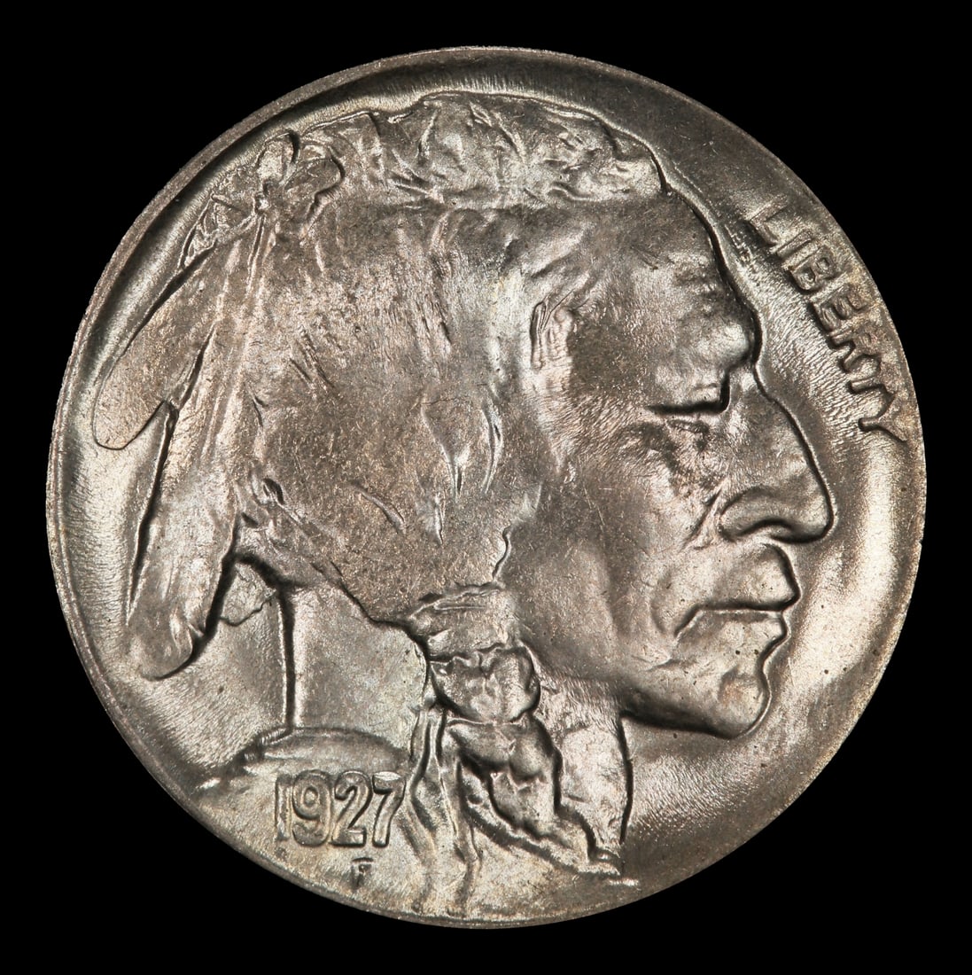 1927-d Buffalo Nickel 5c ms64 SEGS - 2