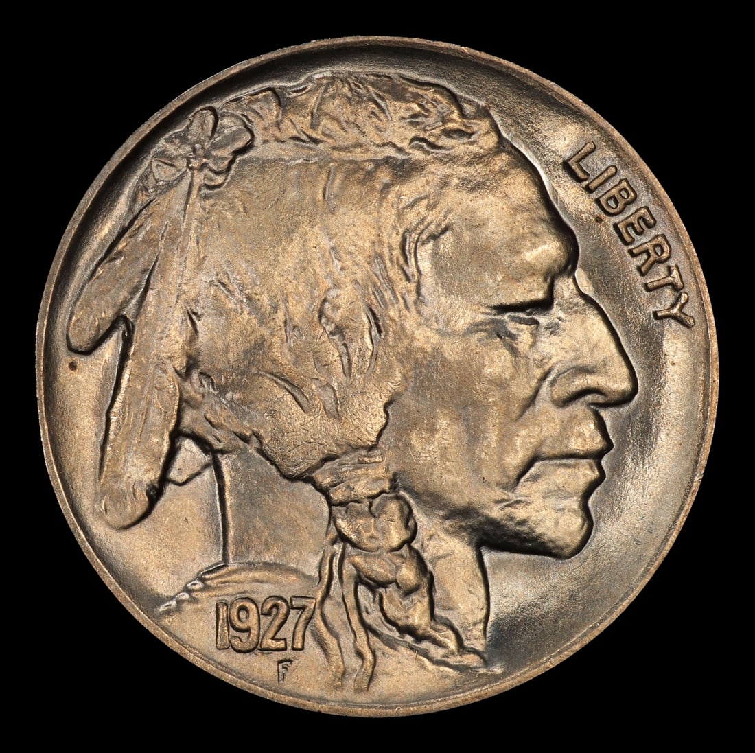 1927-p Buffalo Nickel Near Top Pop 5c ms67 SEGS - 2