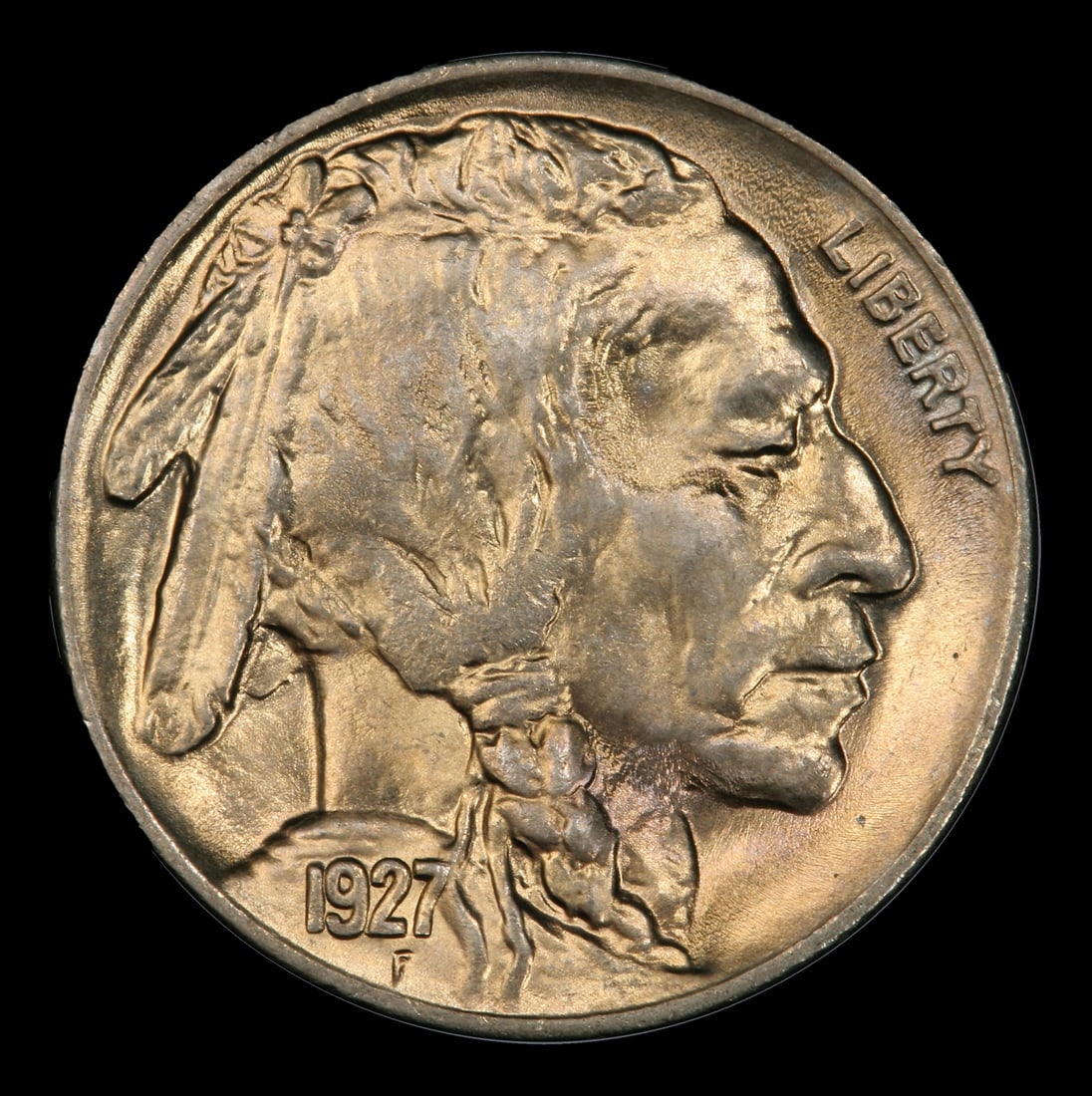 1927-p Buffalo Nickel Near Top Pop 5c ms67 SEGS - 2