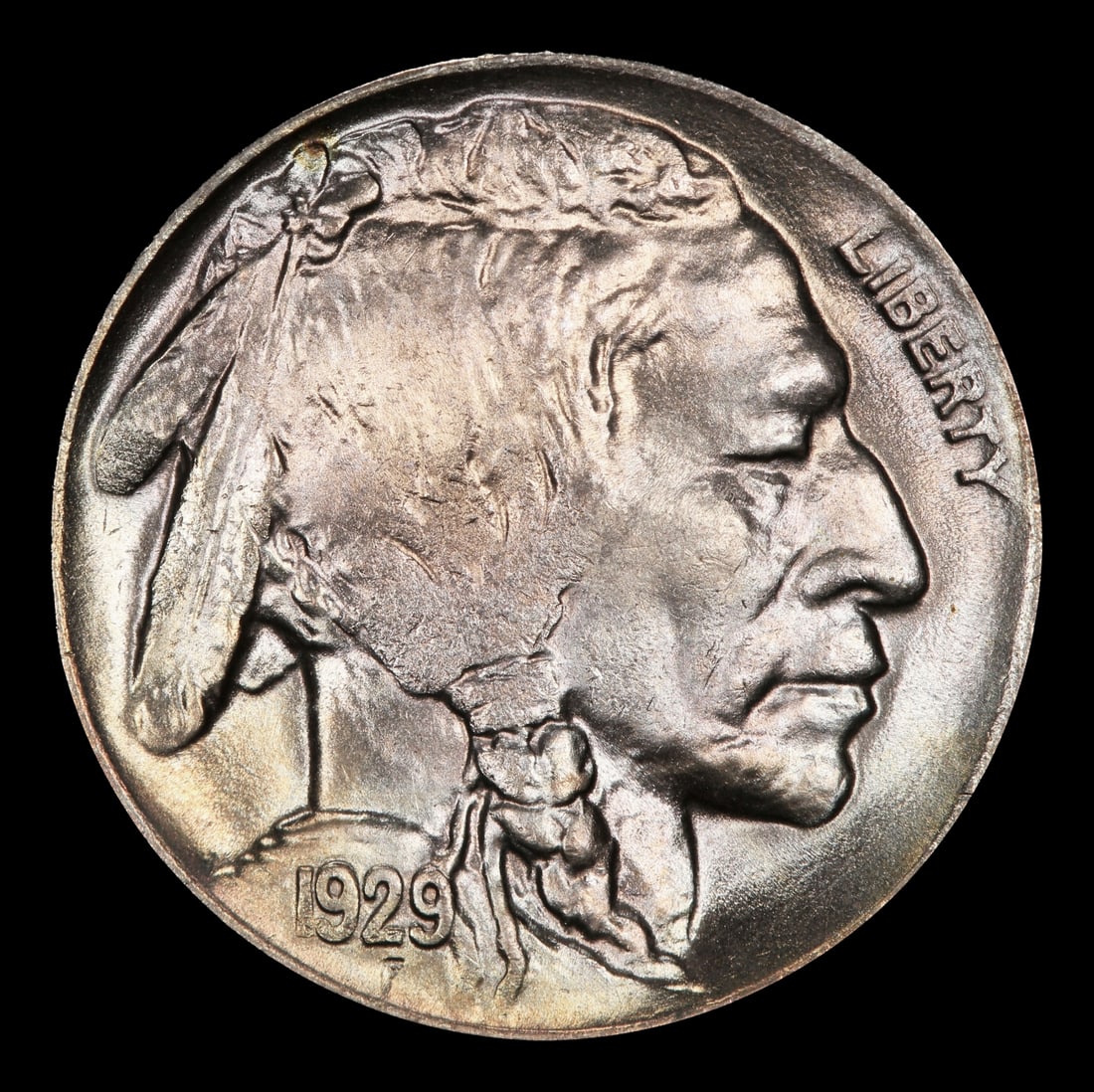 1929-d Buffalo Nickel 5c ms65+ SEGS - 2