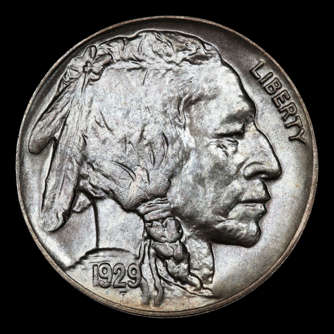 1929-d Buffalo Nickel Near Top Pop 5c ms67 SEGS - 2