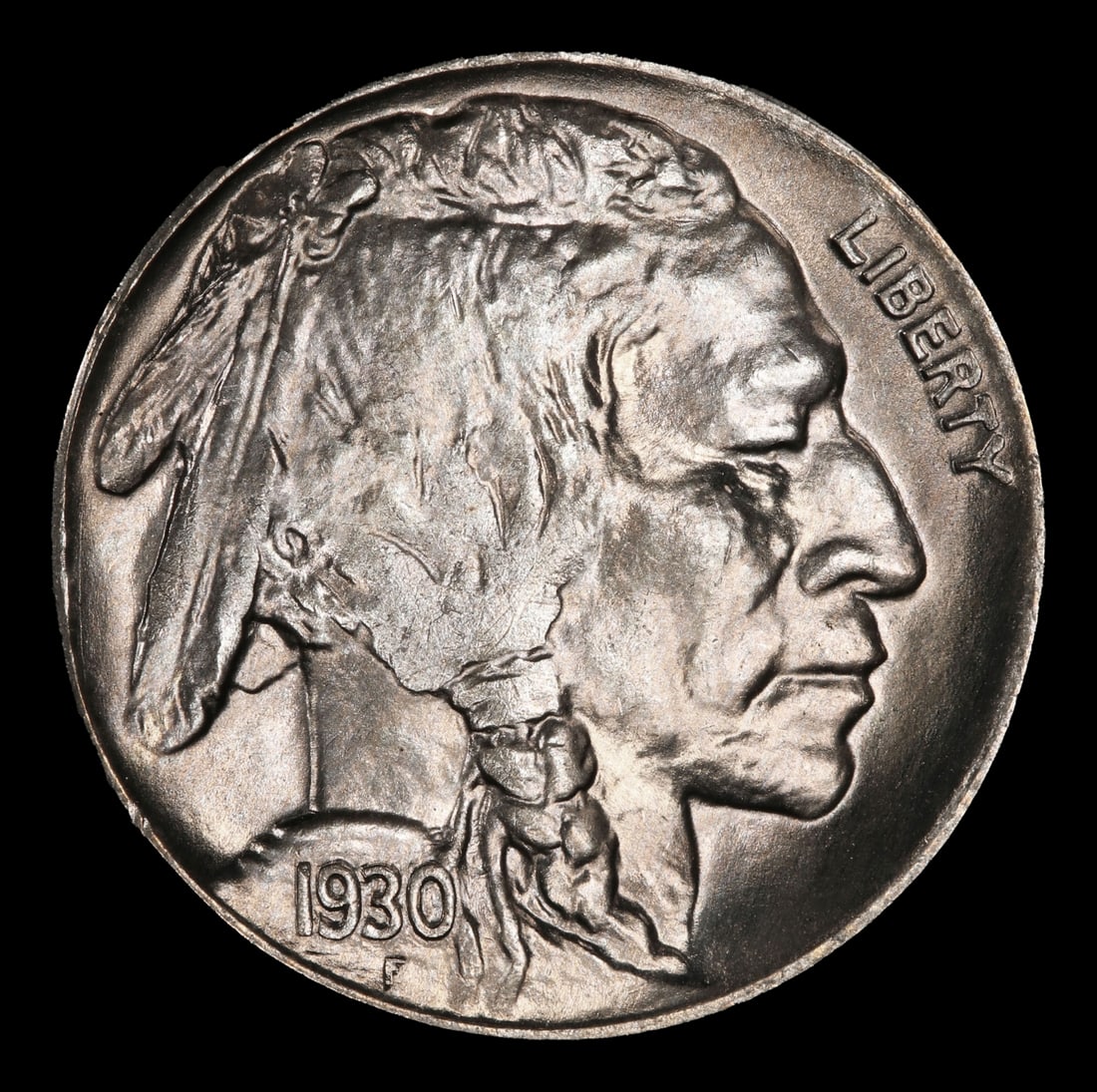 1930-p Buffalo Nickel Near Top Pop 5c ms66+ SEGS - 2