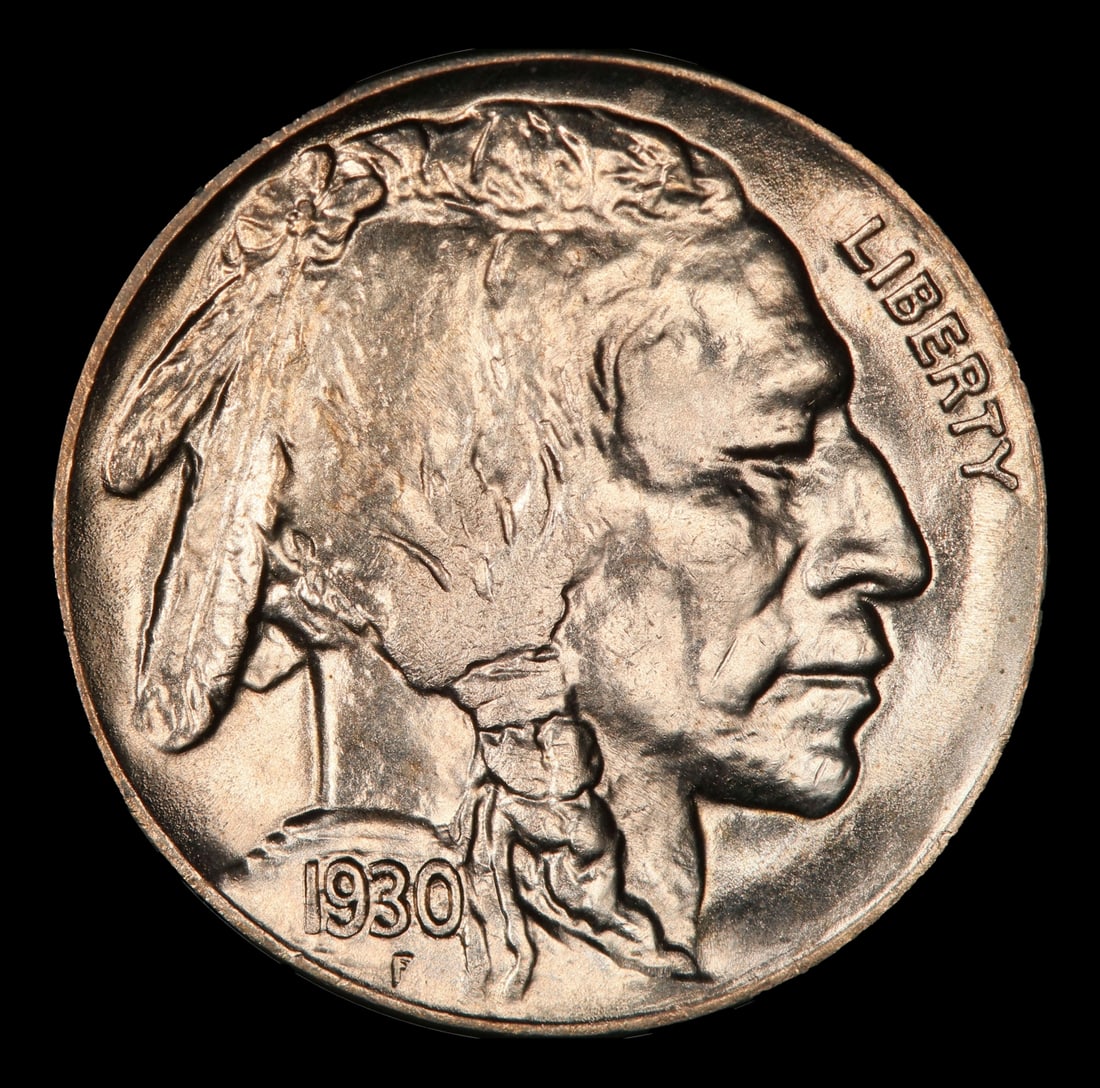 1930-p Buffalo Nickel Near Top Pop 5c ms66+ SEGS - 2