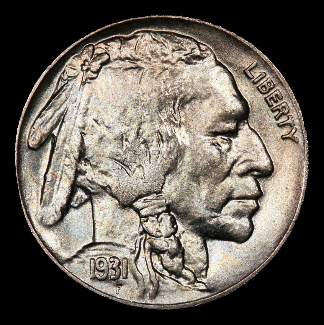 1931-s Buffalo Nickel 5c Grades ms66 - 2