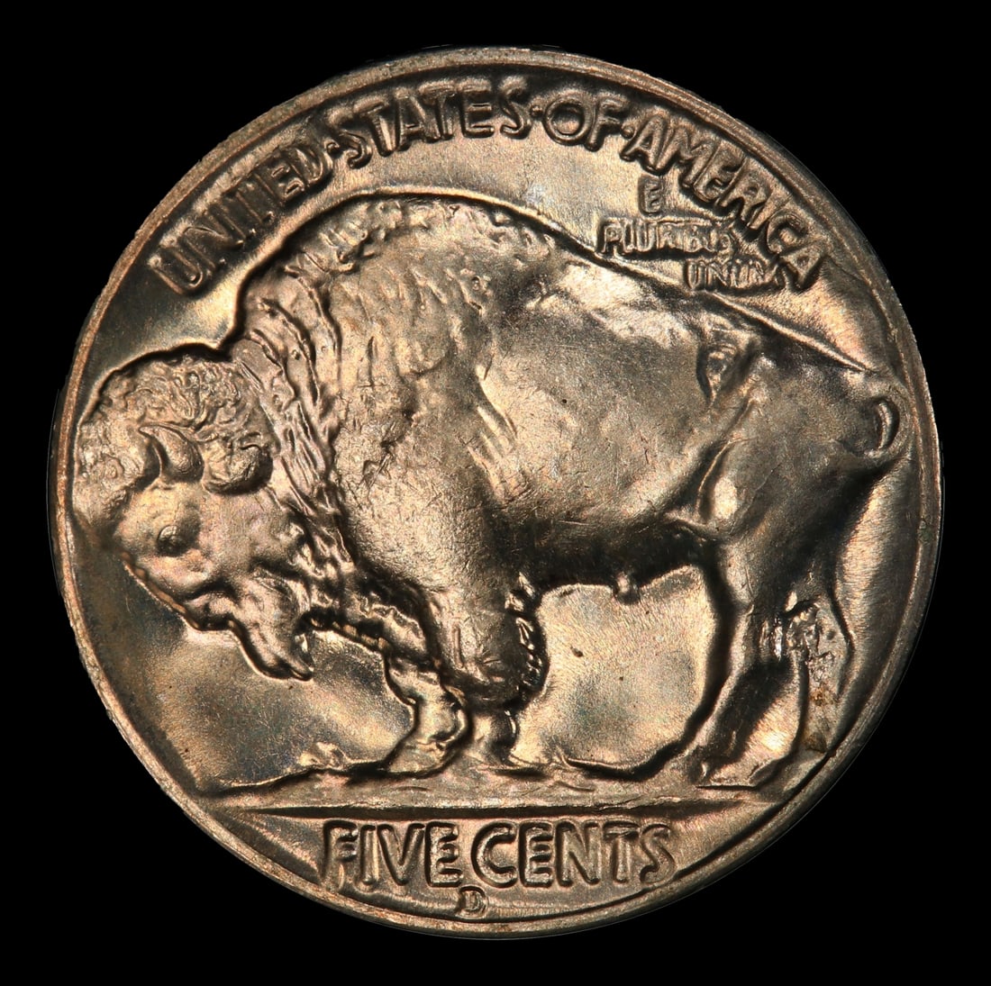 1934-d Buffalo Nickel 5c ms65+ SEGS - 3