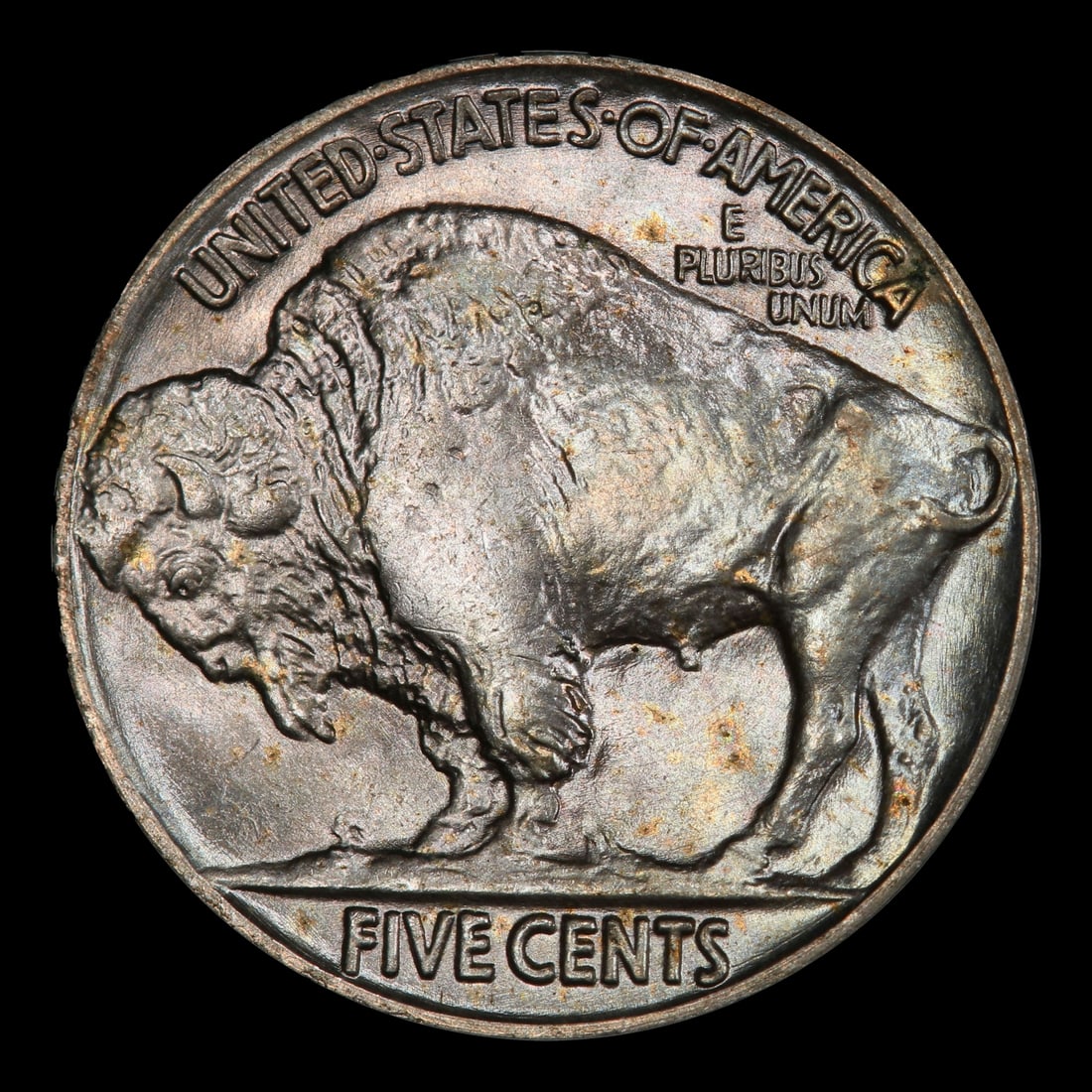 1934-p Buffalo Nickel 5c Grades ms66 - 3