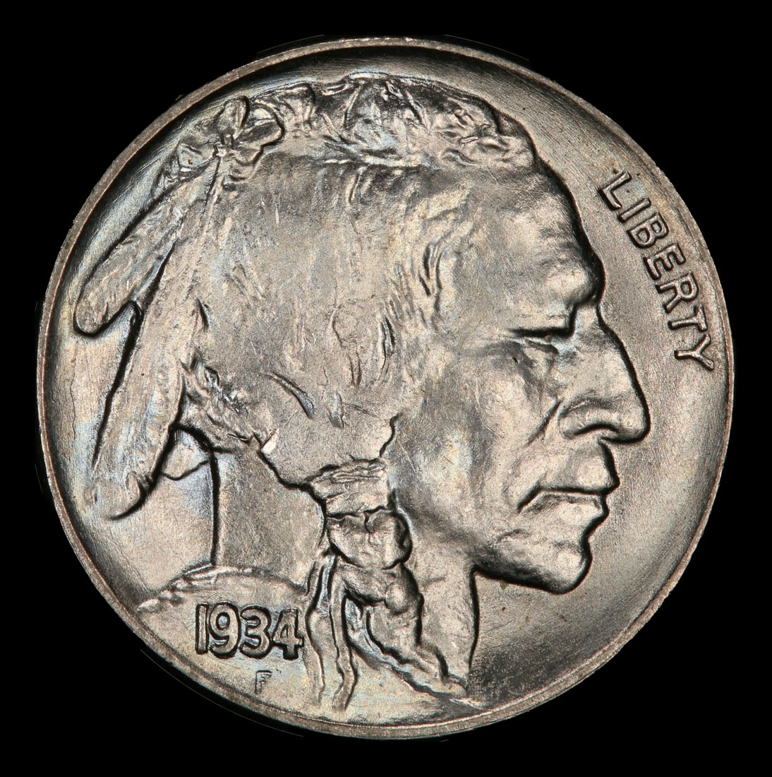 1934-p Buffalo Nickel Near Top Pop 5c ms66+ SEGS - 2