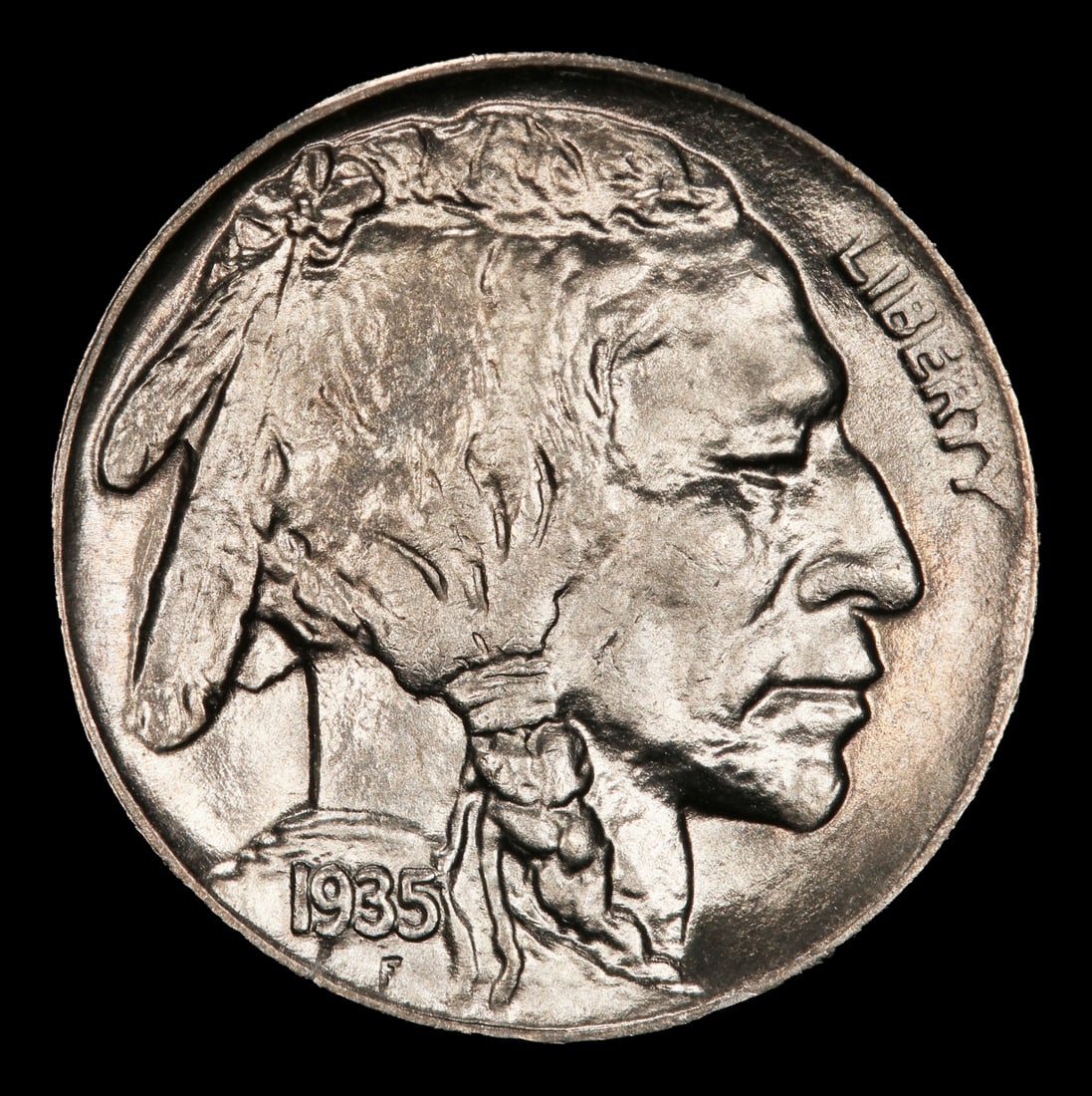 1935-d Buffalo Nickel Near Top Pop 5c ms67 SEGS - 2