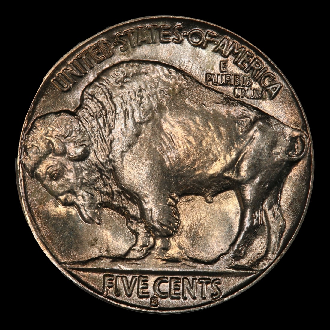 1935-s Buffalo Nickel 5c Grades ms65 - 3