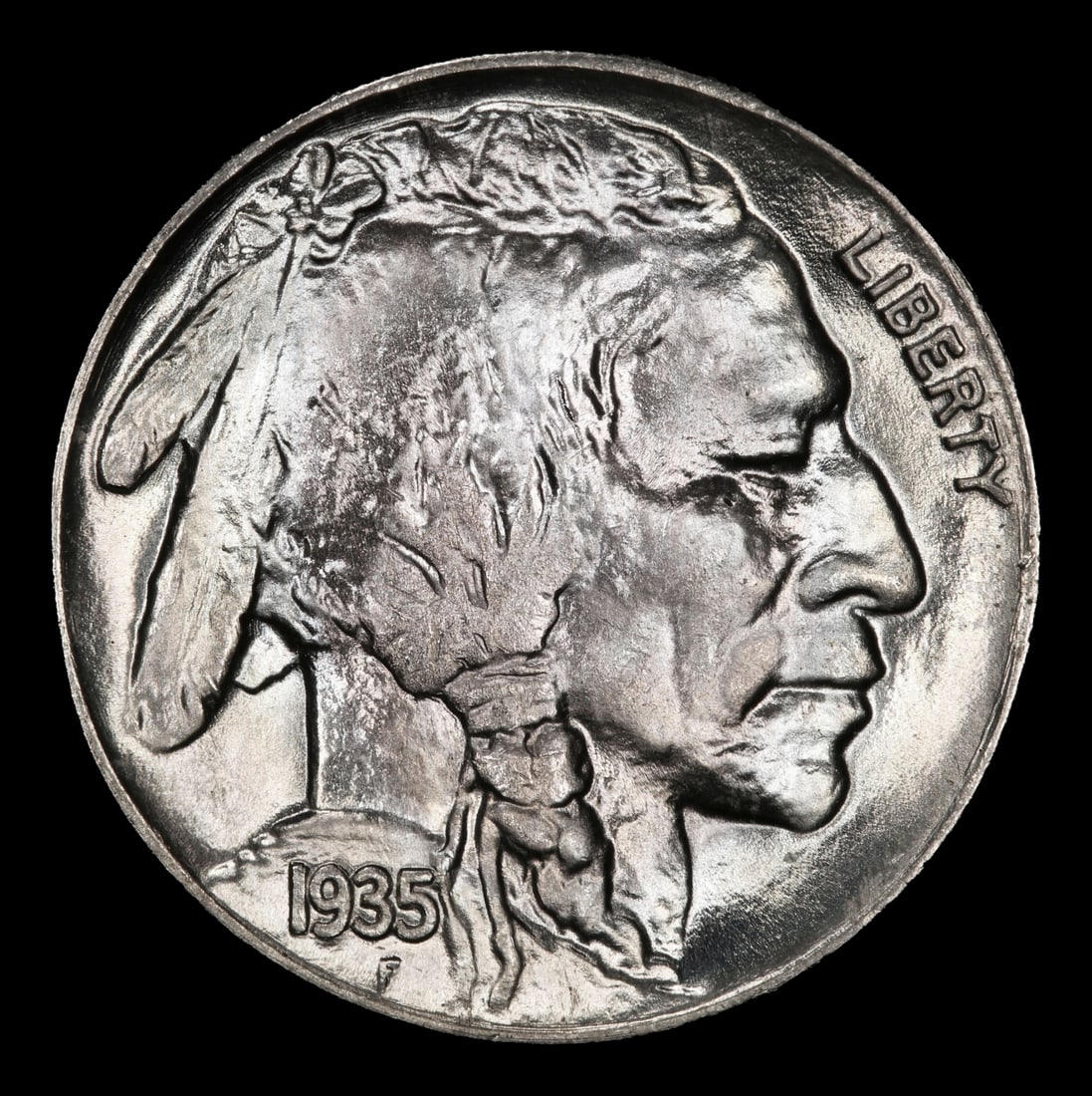 1935-s Buffalo Nickel Near Top Pop 5c ms67 SEGS - 2