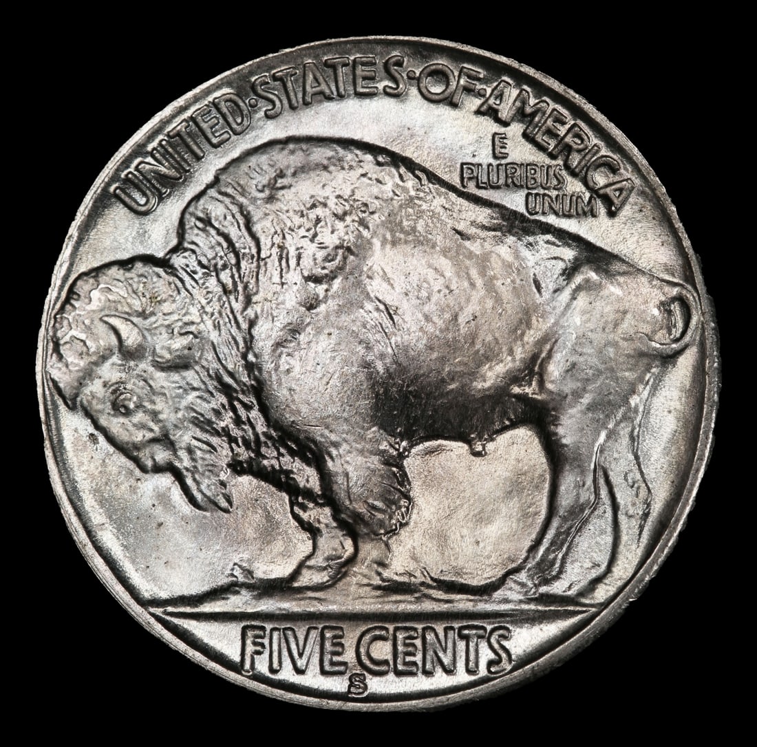 1935-s Buffalo Nickel Near Top Pop 5c ms67 SEGS - 3