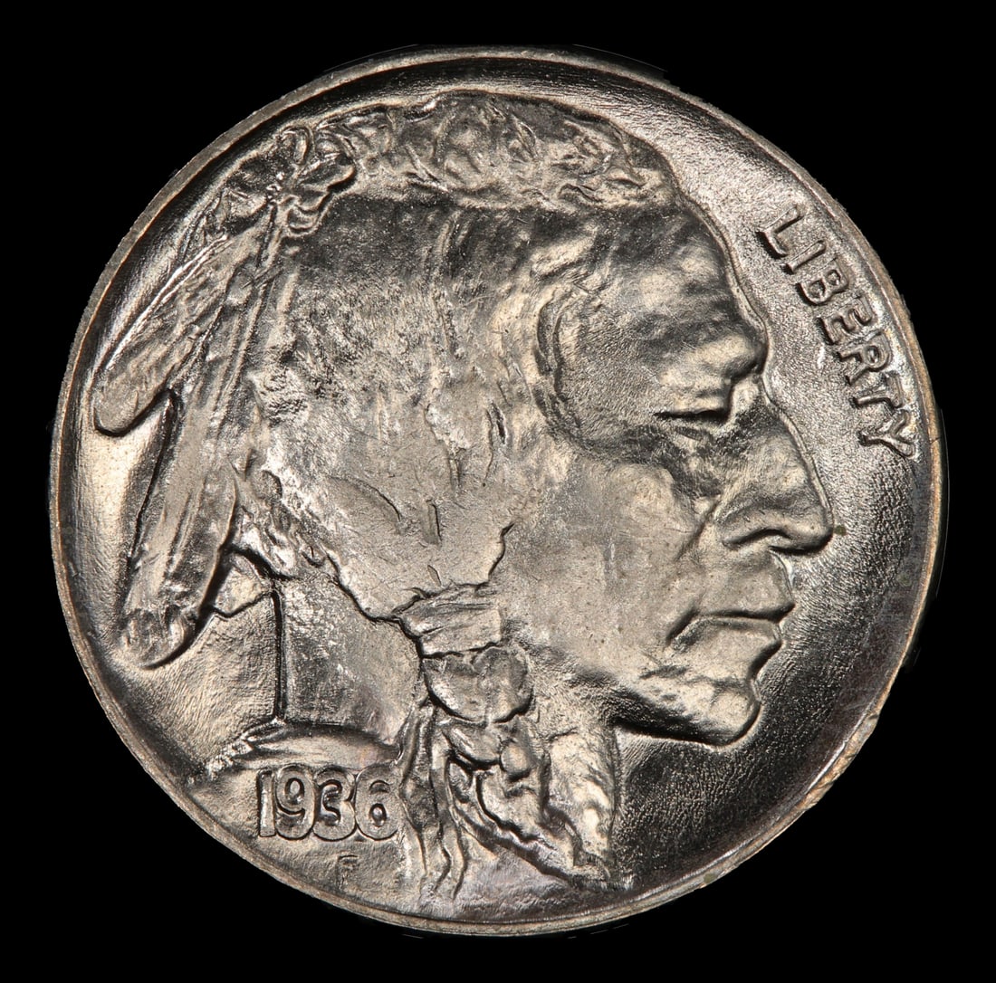 1936-p Buffalo Nickel 5c ms67 SEGS - 2