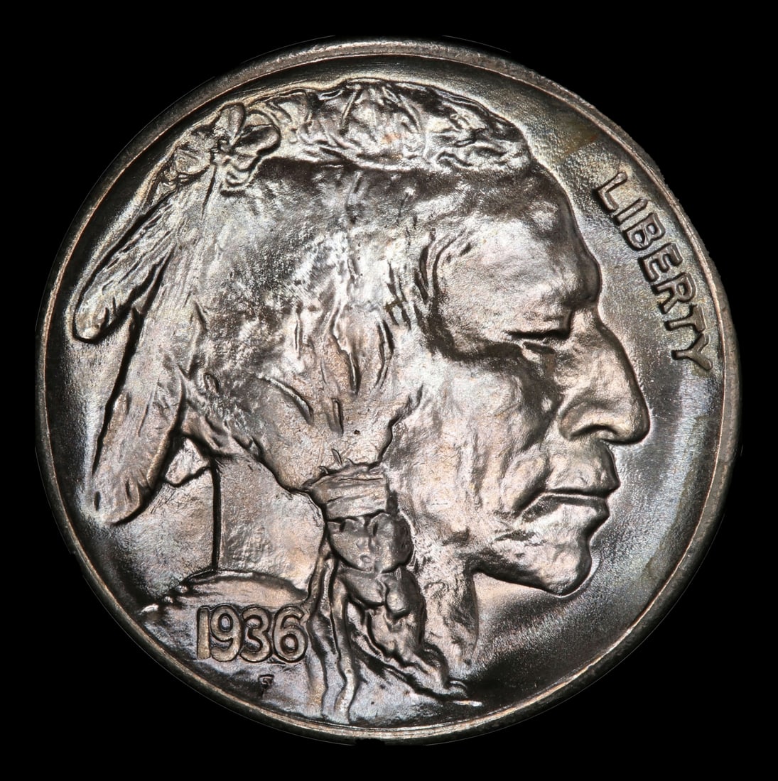 1936-s Buffalo Nickel Near Top Pop 5c ms67 SEGS - 2