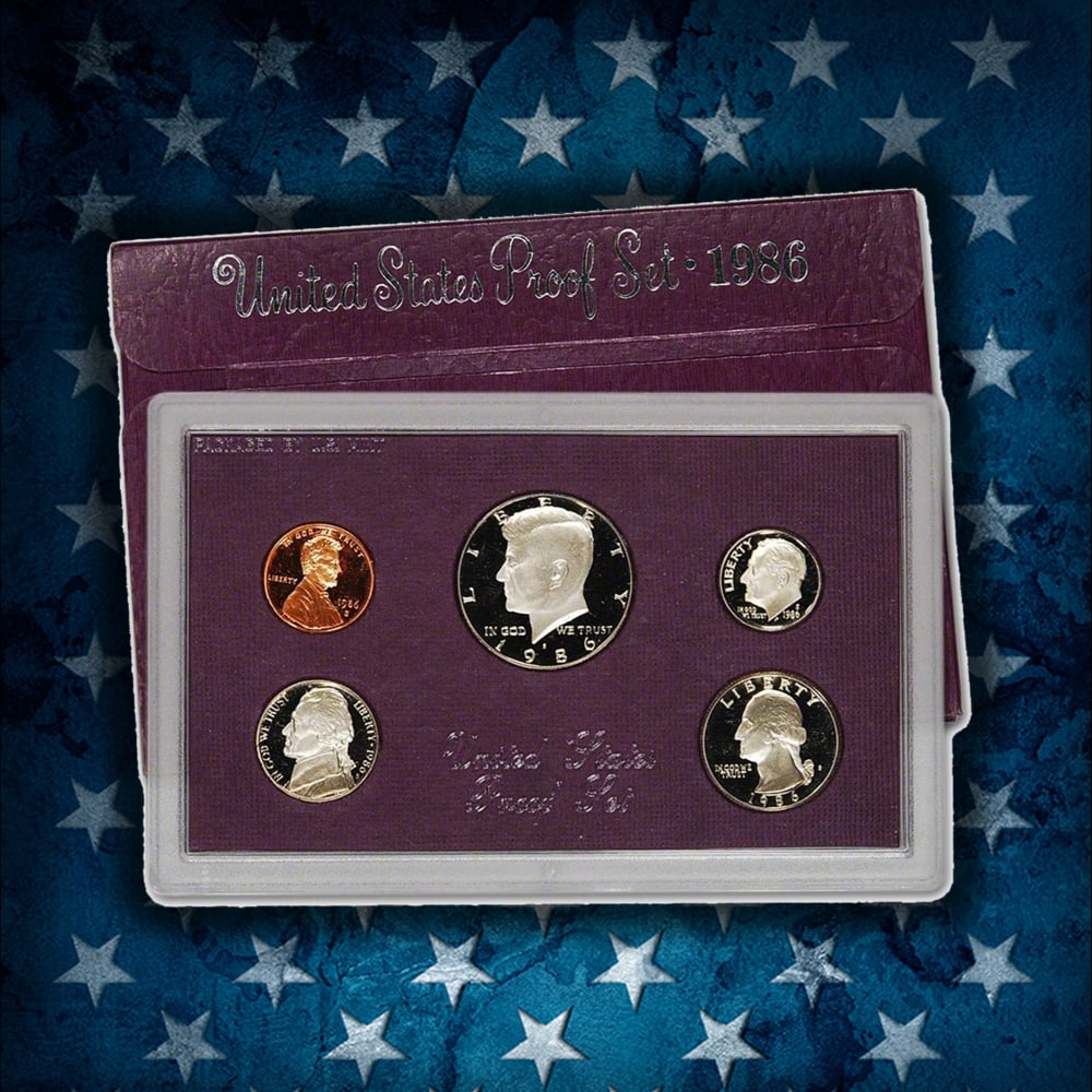 1984-1998 Proof Set Run 75 Coins 15 Complete Sets - 4