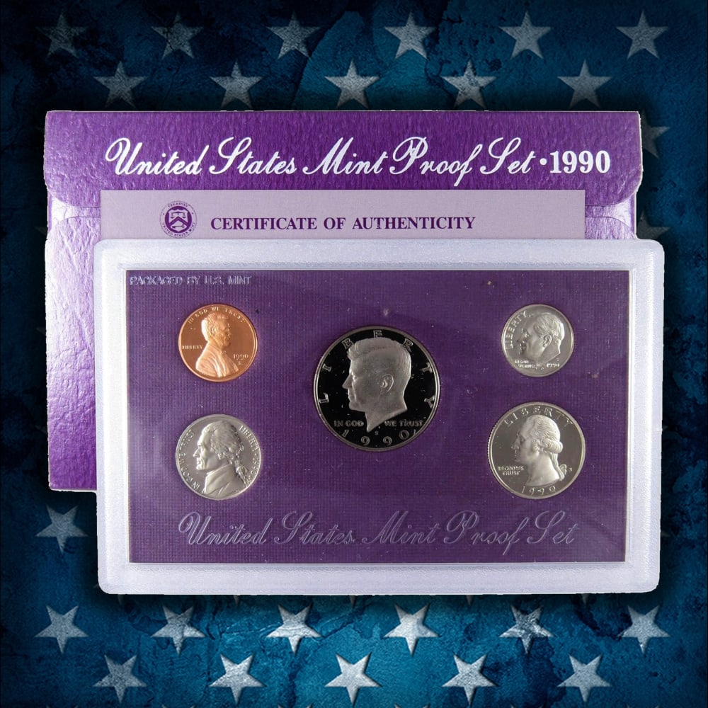 1984-1998 Proof Set Run 75 Coins 15 Complete Sets - 8