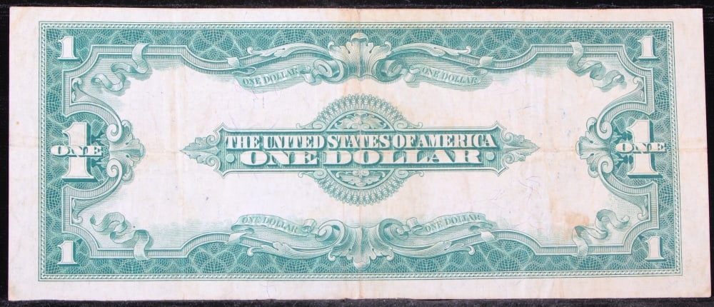 1923 $1 large size Silver Certificate Grades Choice AU Signatures Speelman/White - 3