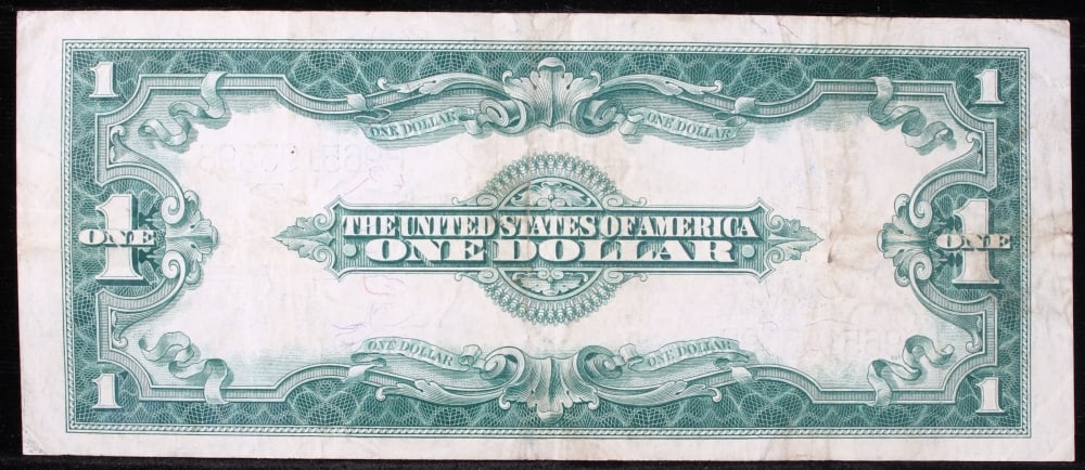 1923 $1 large size Silver Certificate Grades Choice AU Signatures Speelman/White - 3