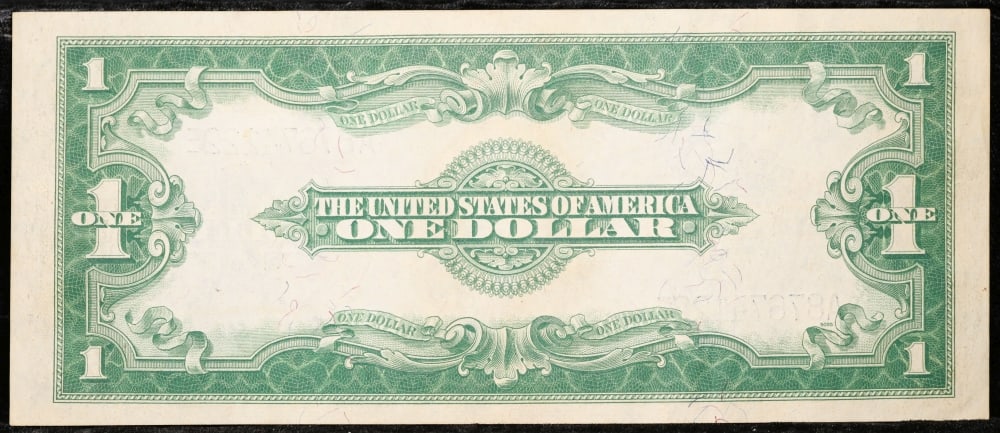 1923 $1 large size Silver Certificate Grades Select CU Signatures Woods/White - 3