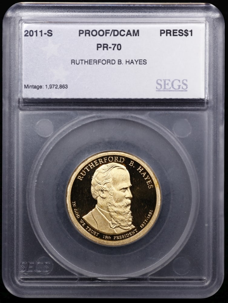 2011 US Silver Proof Set Graded pr70 DCAM By SEGS about 1.5 oz of pure silver 13 Coins - 11