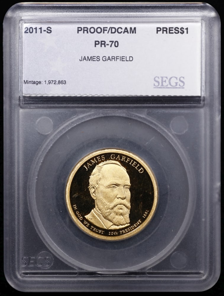 2011 US Silver Proof Set Graded pr70 DCAM By SEGS about 1.5 oz of pure silver 13 Coins - 14