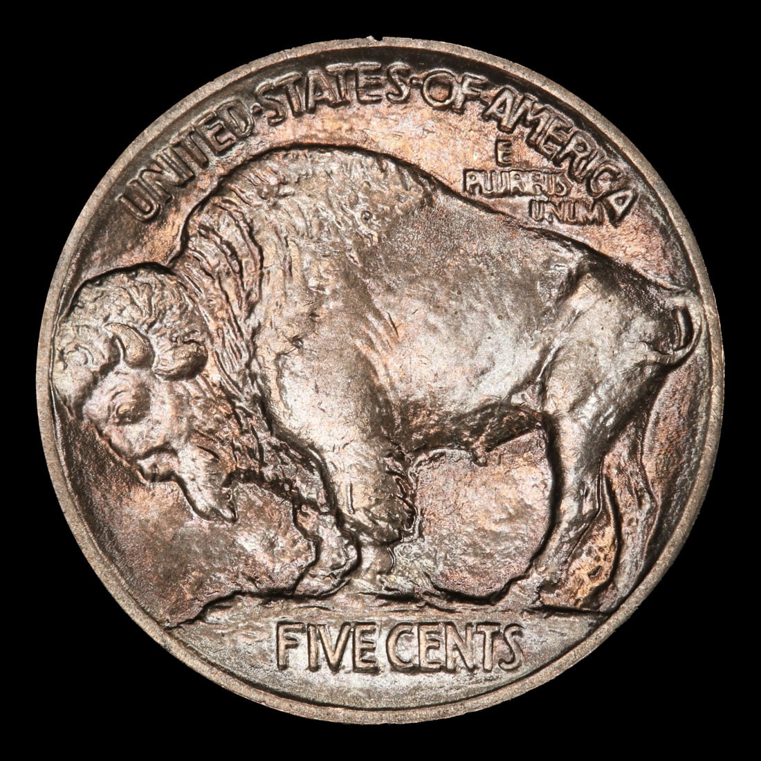 1913-p Ty I Buffalo Nickel 5c Grades ms66 - 3