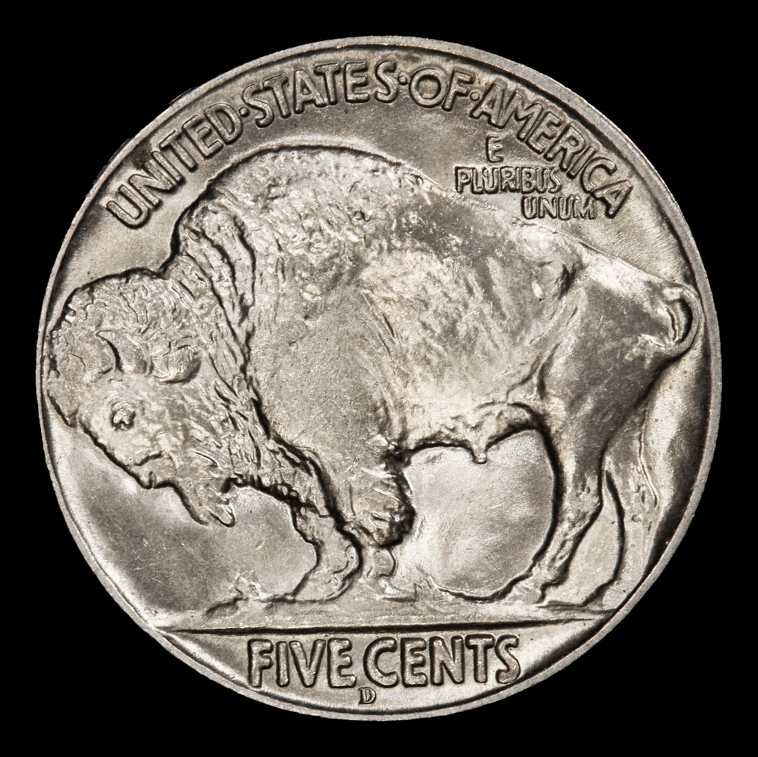 1914-d Buffalo Nickel 5c ms65 SEGS - 3