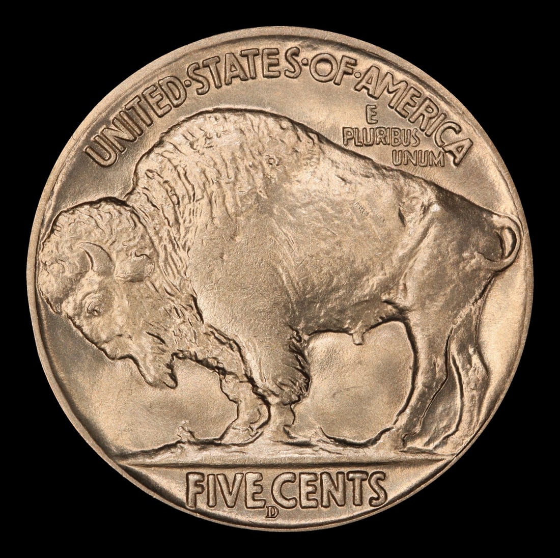 1914-d Buffalo Nickel 5c ms65 SEGS - 3