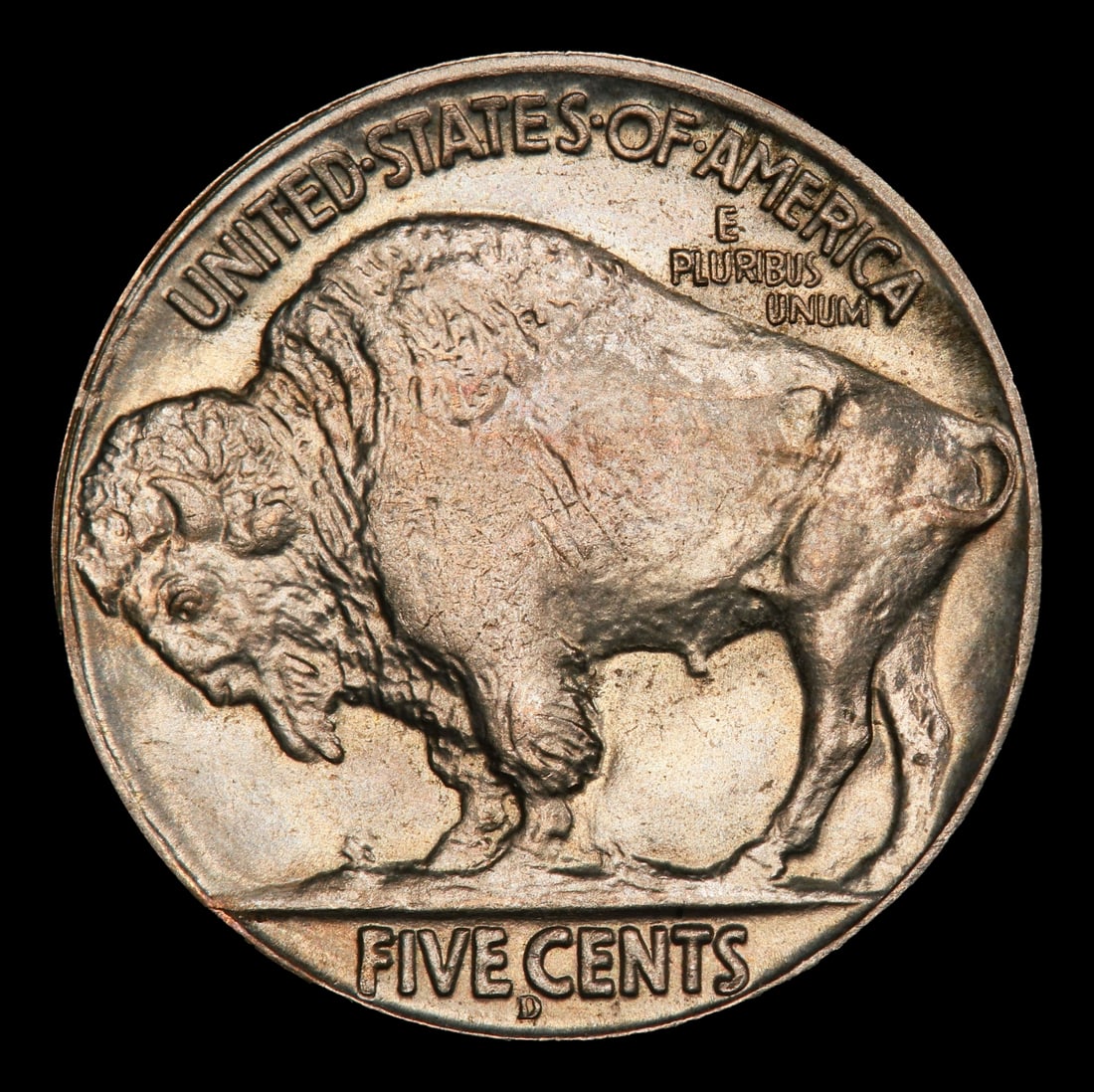 1914-d Buffalo Nickel 5c ms65 SEGS - 3