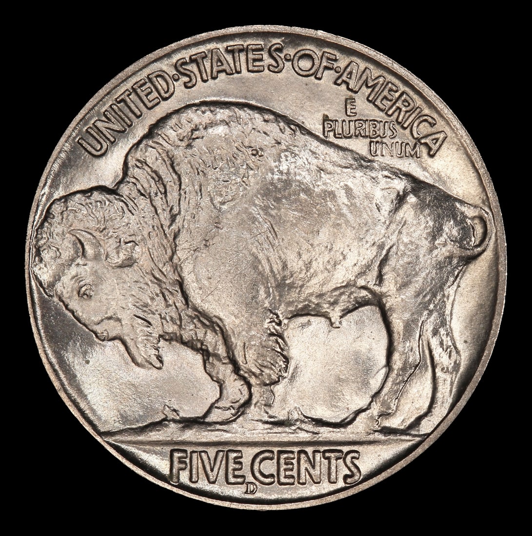 1914-d Buffalo Nickel 5c ms66 SEGS - 3