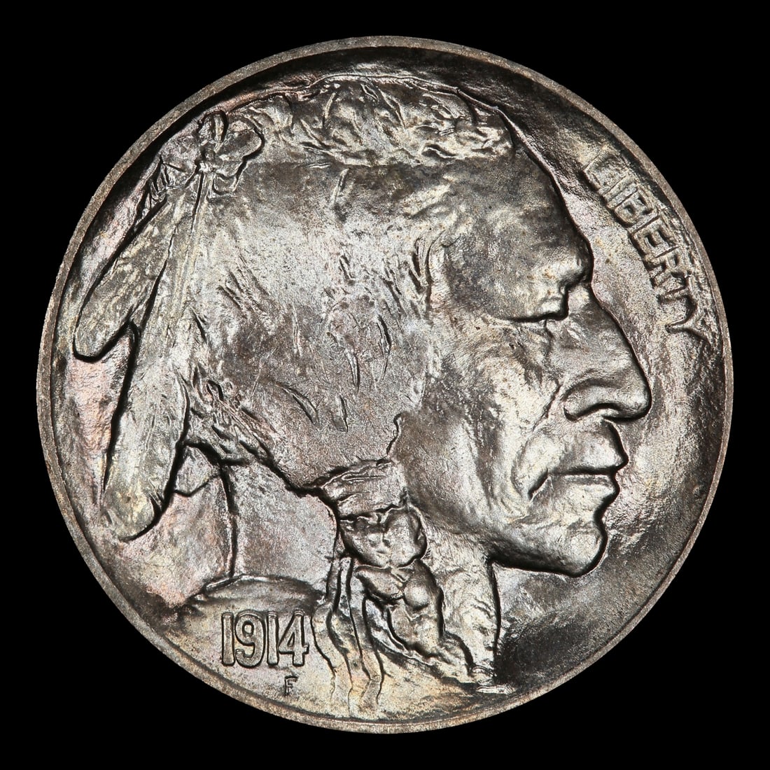 1914-p Buffalo Nickel Near Top Pop! 5c ms67 SEGS - 2