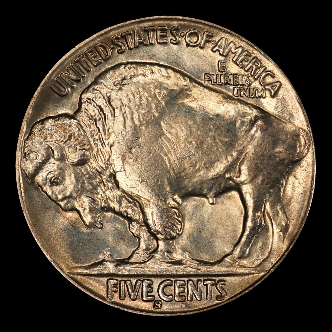 1914-s Buffalo Nickel 5c ms66 SEGS - 3