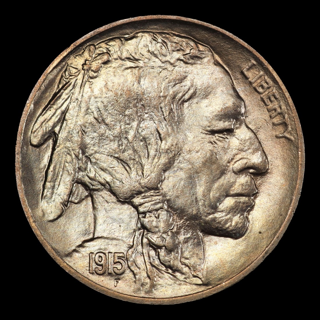 1915-p Buffalo Nickel 5c ms66+ SEGS - 2