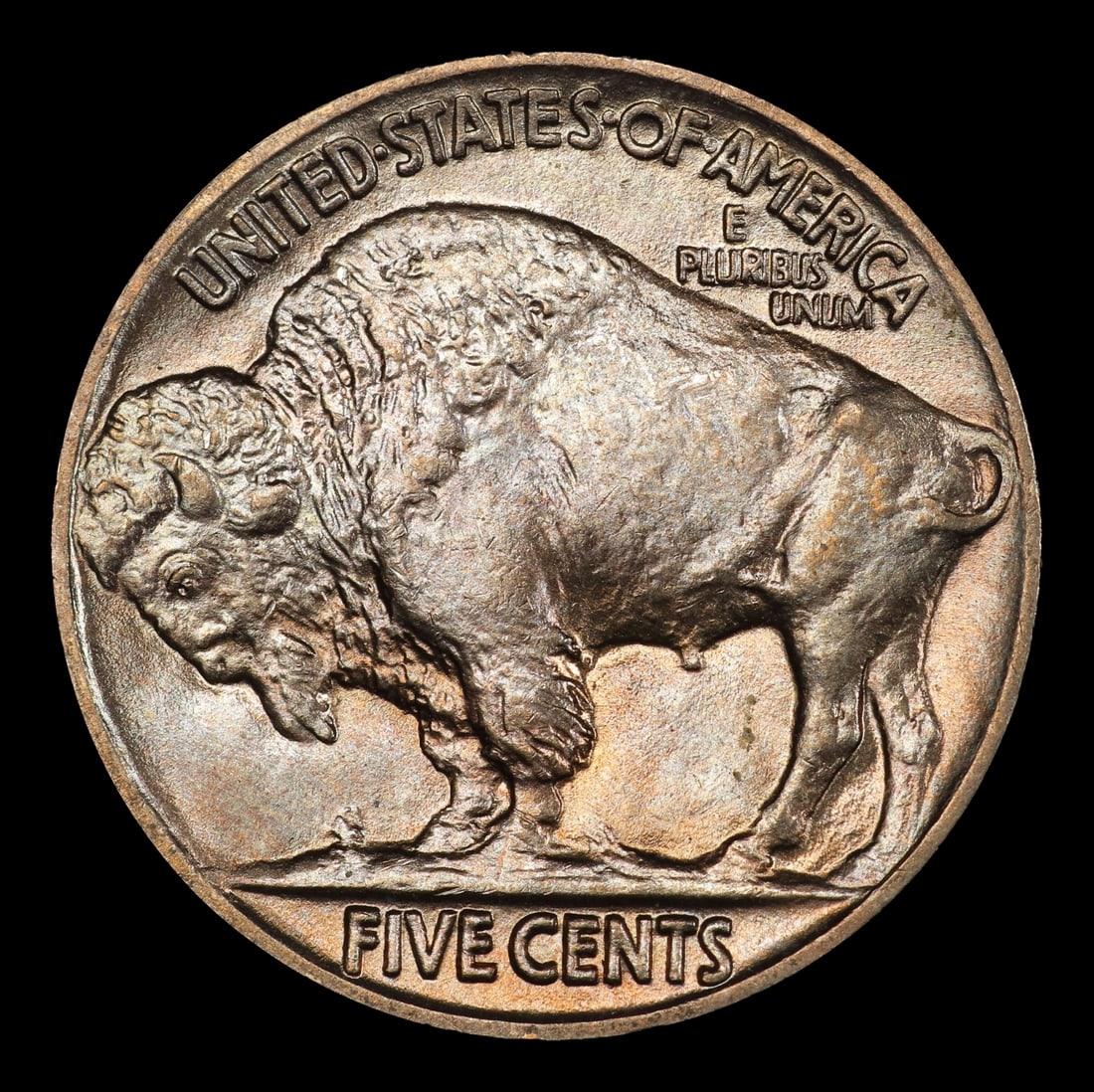 1915-p Buffalo Nickel 5c ms66+ SEGS - 3