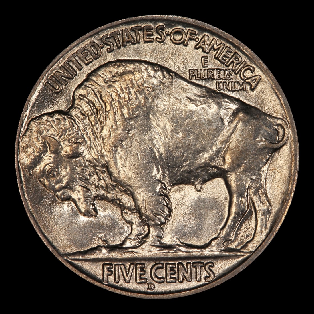1916-d Buffalo Nickel 5c Grades ms64 - 3