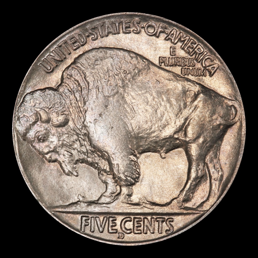1916-d Buffalo Nickel 5c Grades ms64 - 3