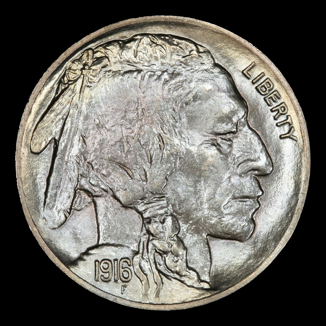 1916-d Buffalo Nickel Near Top Pop! 5c ms66+ SEGS - 2
