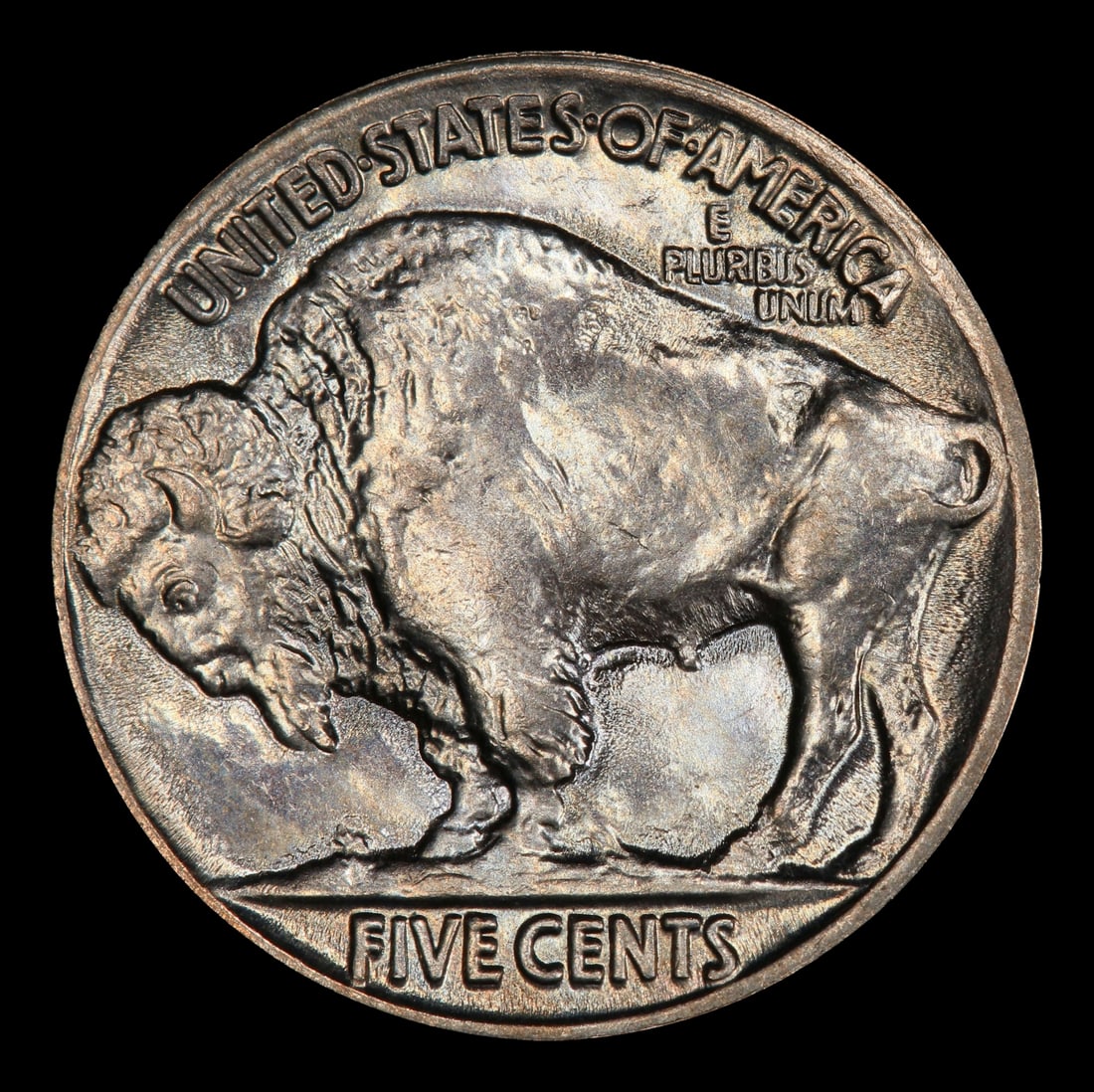 1916-p Buffalo Nickel 5c Grades ms65 - 3