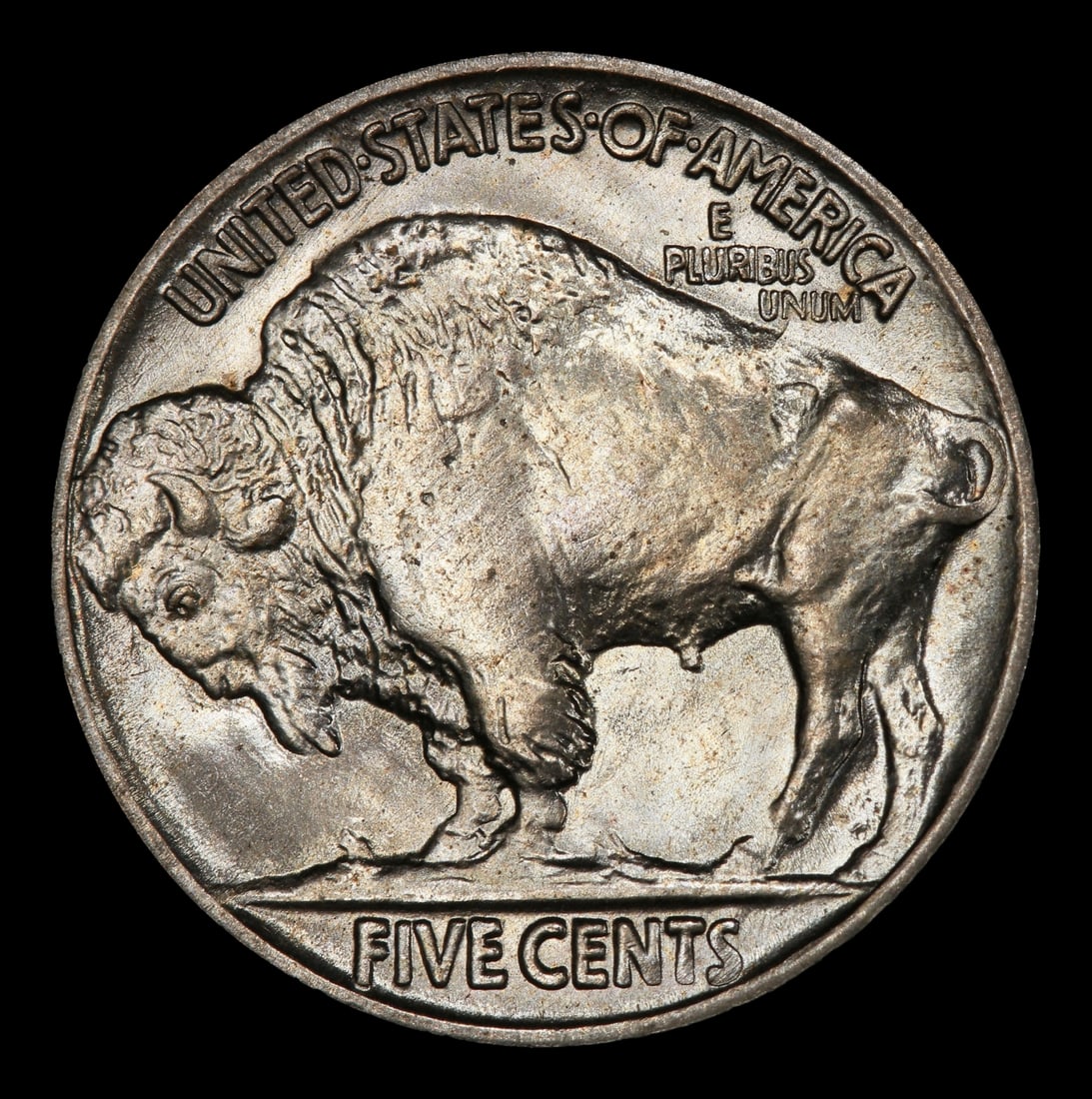 1916-p Buffalo Nickel 5c Grades ms65+ - 3