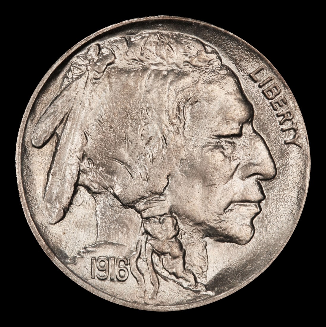 1916-p Buffalo Nickel 5c ms66 SEGS - 2