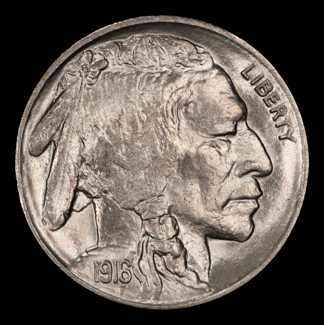 1916-s Buffalo Nickel 5c ms64+ SEGS - 2
