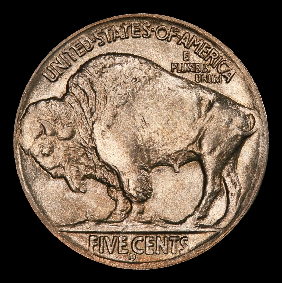 1917-d Buffalo Nickel 5c ms65 SEGS - 3