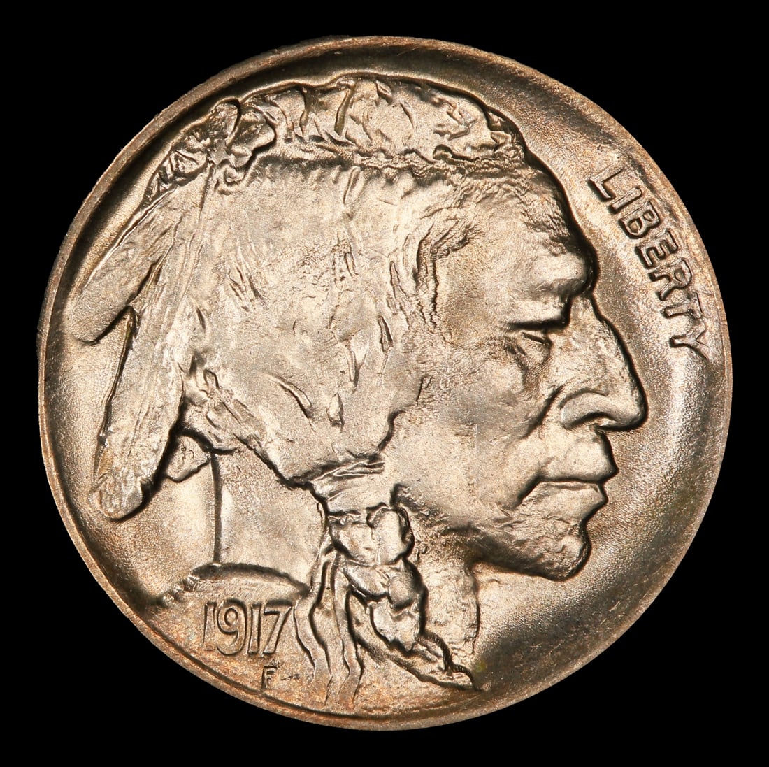 1917-d Buffalo Nickel 5c ms65 SEGS - 2