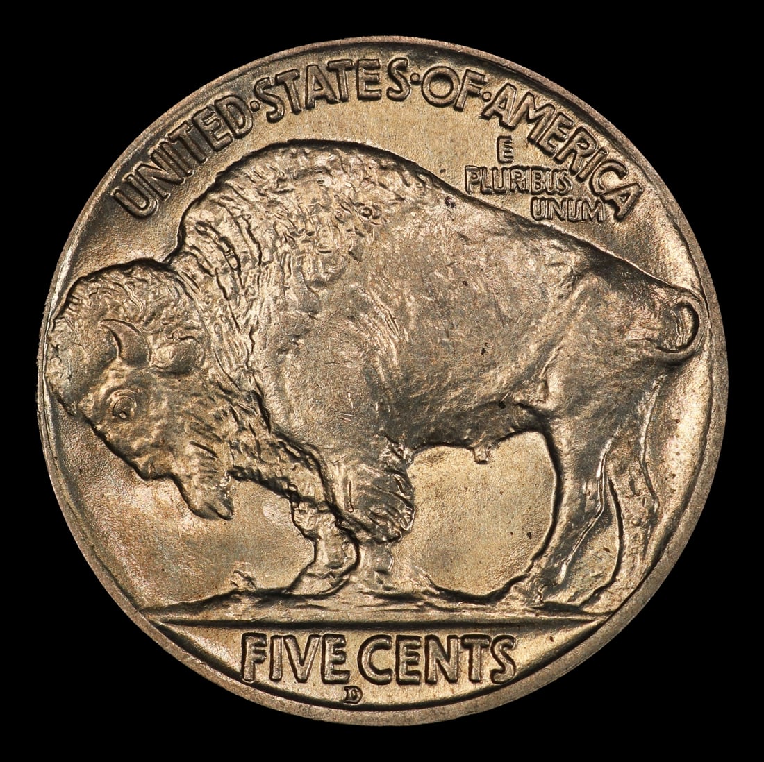 1917-d Buffalo Nickel 5c ms66 SEGS - 3