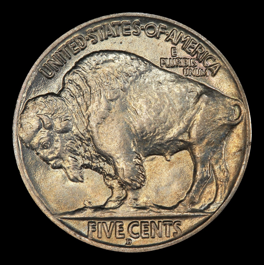 1917-d Buffalo Nickel 5c ms66 SEGS - 3