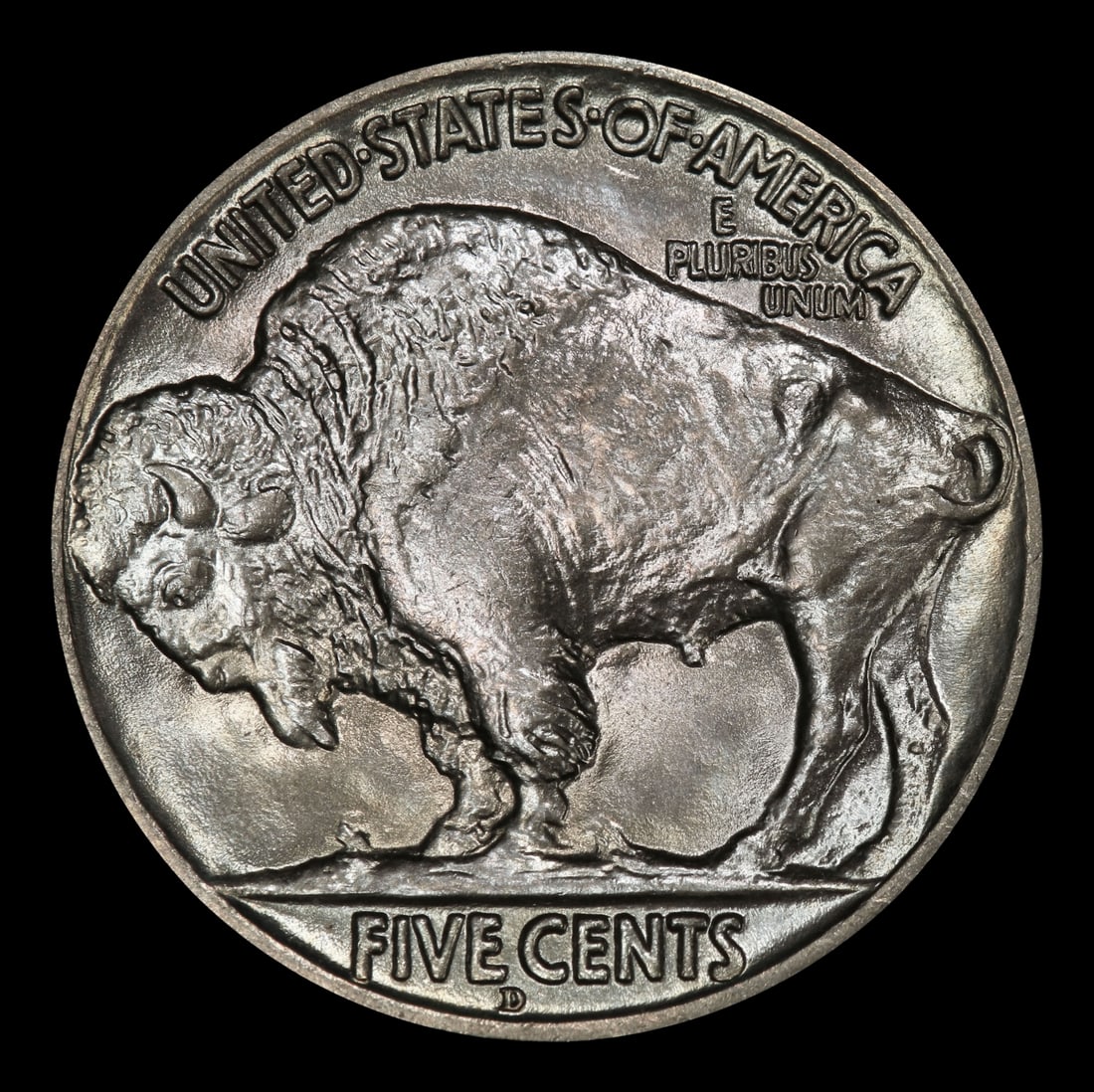 1917-d Buffalo Nickel Near Top Pop! 5c ms66+ SEGS - 3