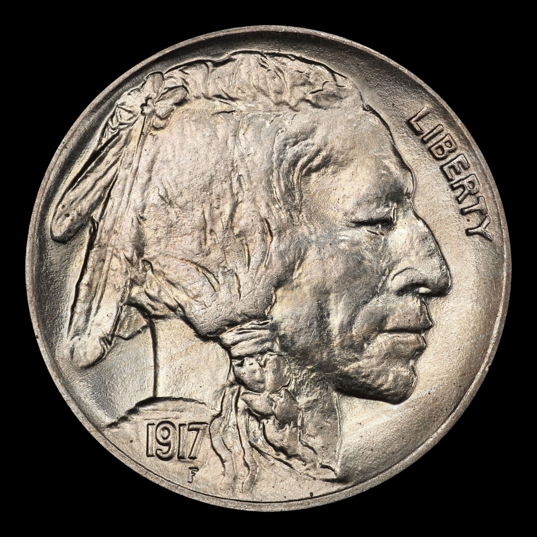1917-p Buffalo Nickel Near Top Pop! 5c ms67+ SEGS - 2